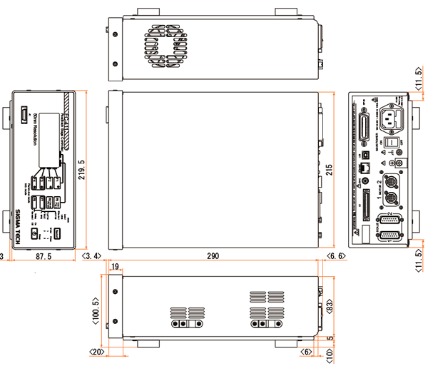 サブミクロンフィードバックステージコントローラ Fc411 測定器 光計測周辺機器 Ntt At 先端技術商品紹介サイト